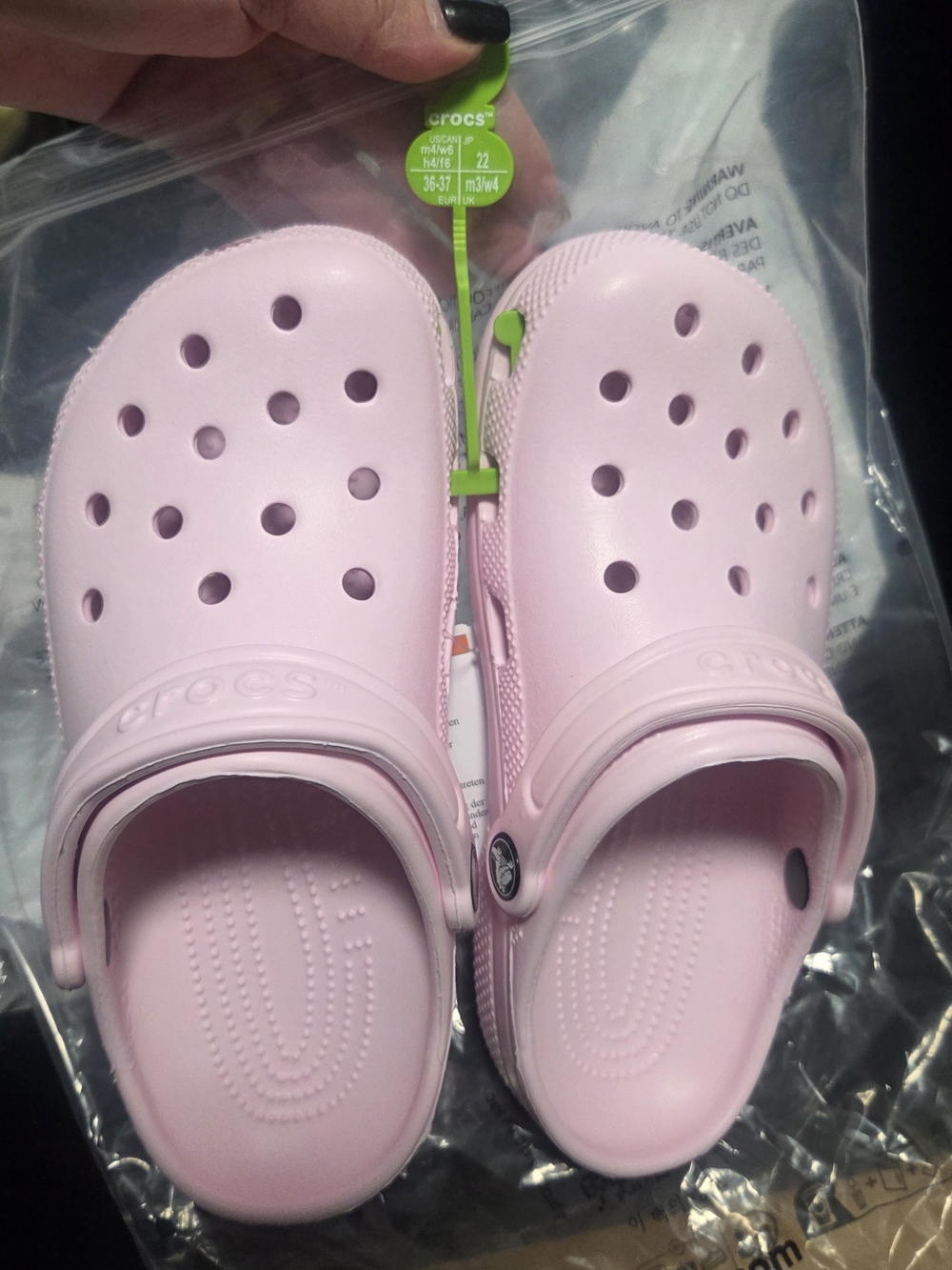 CROCS Classic Clog in Pink Milk